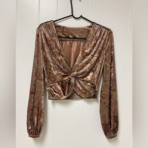Motf Velvet Blouse